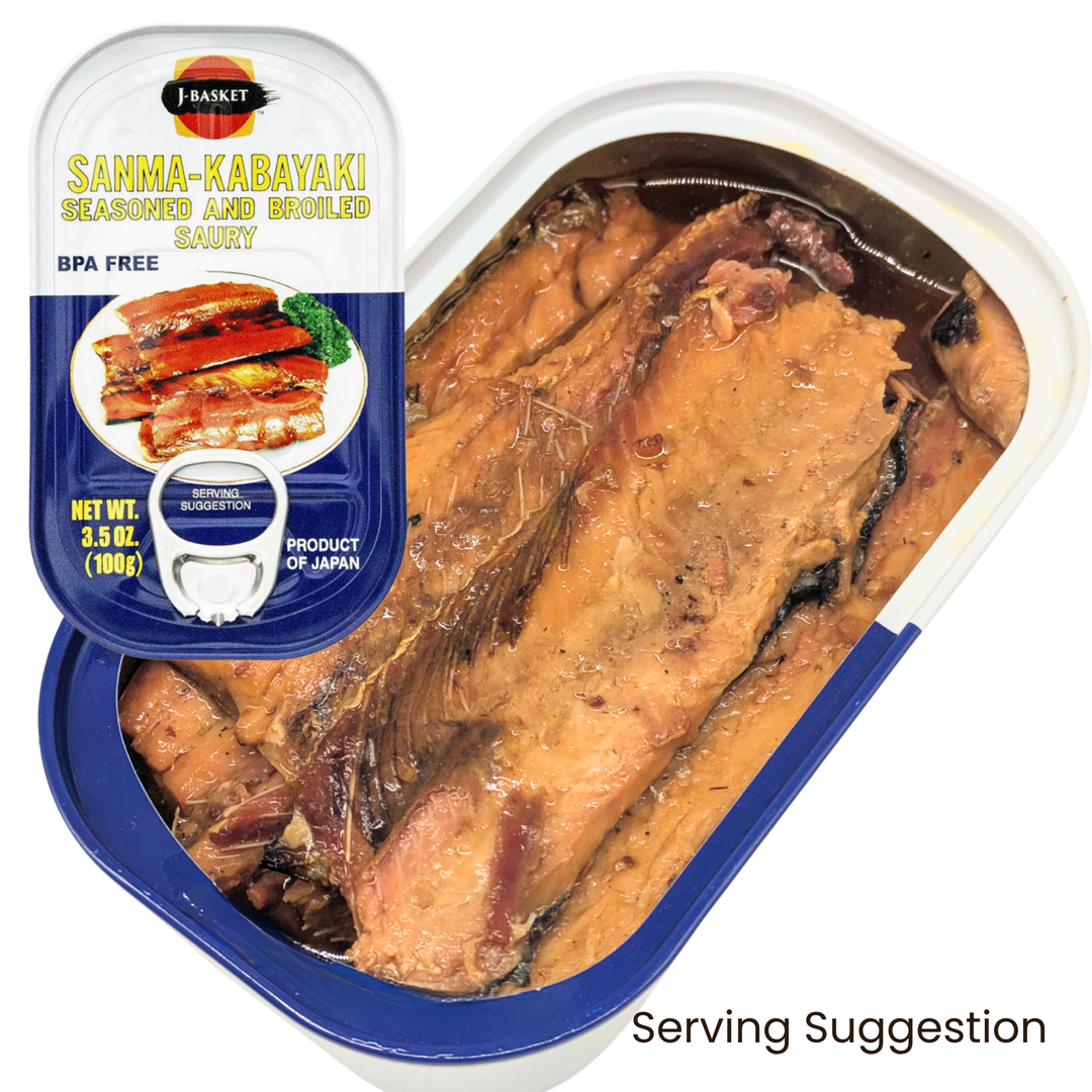 Sanma Kabayaki 100g Seasoned Sauries