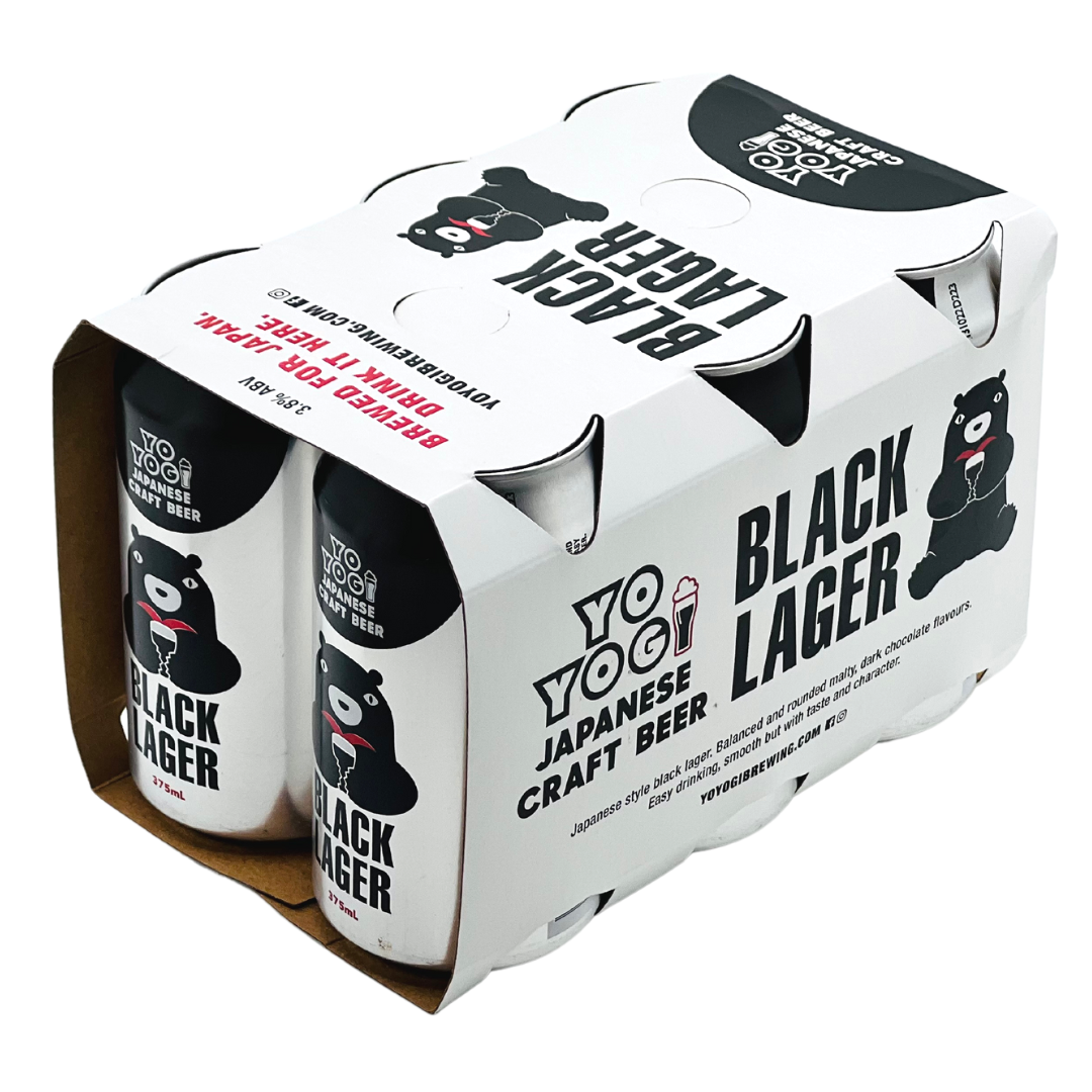 YOYOGI Beer Black Lager 375ml x 6