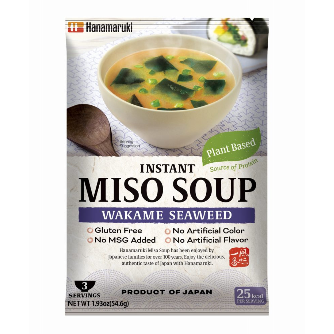 HANA Sokuseki Wakame Miso Soup 54.6g