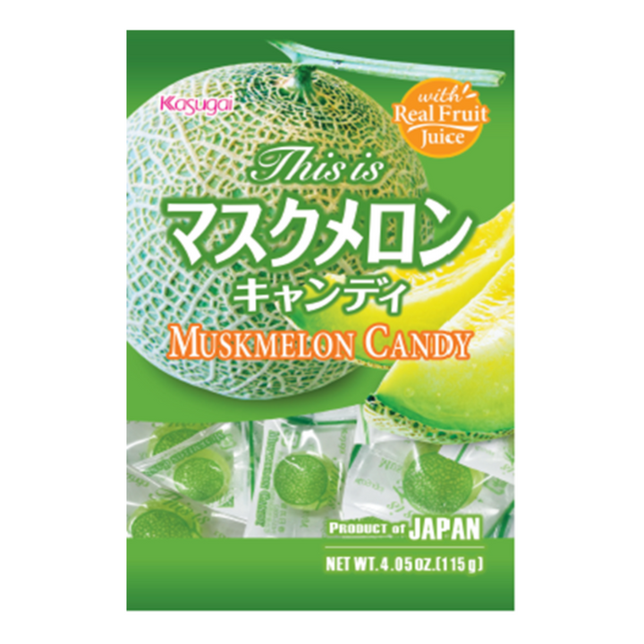 KASUGAI Muskmelon Candy 115g