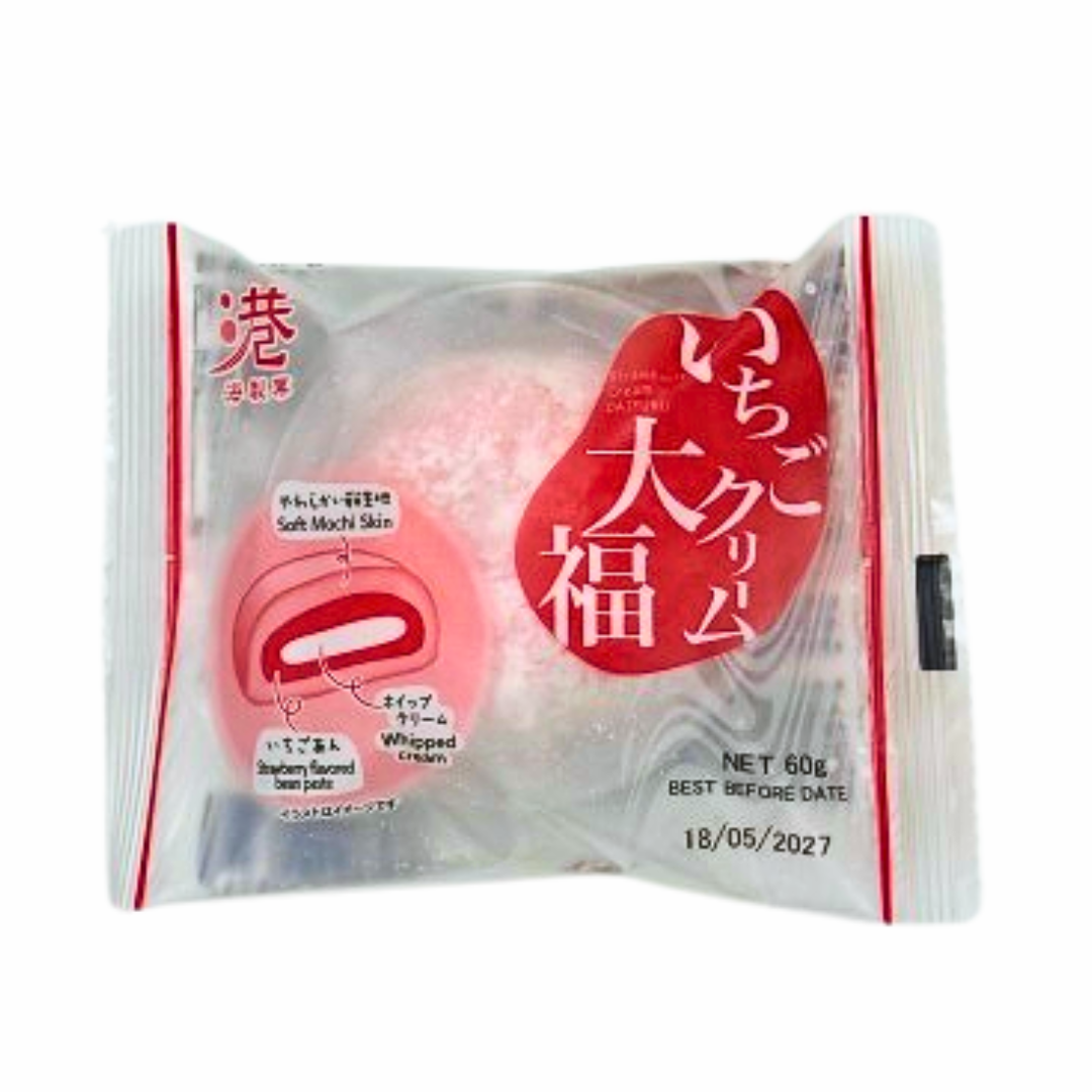 MINATO Cream Daifuku Ichigo 60g