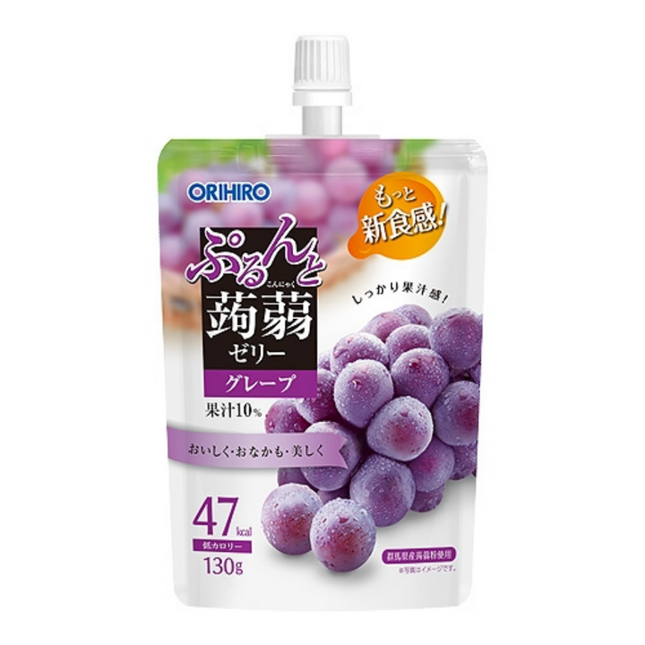 Purunto Konnyaku Jelly Grape 130g [BBD:31/Jul/2026]