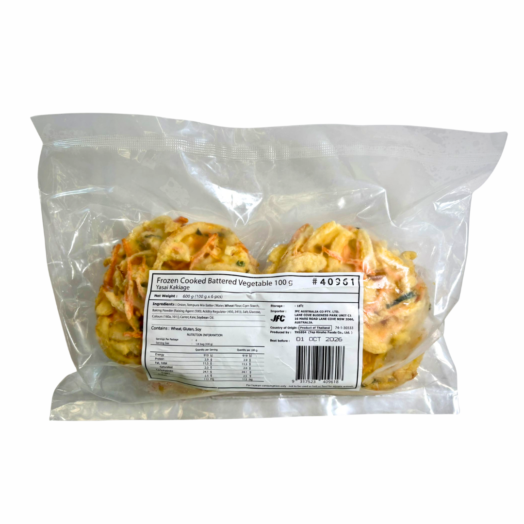 Yasai Kakiage 100g 6pc