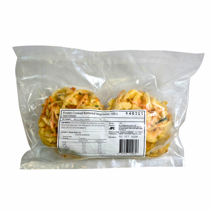 Yasai Kakiage 100g 6pc