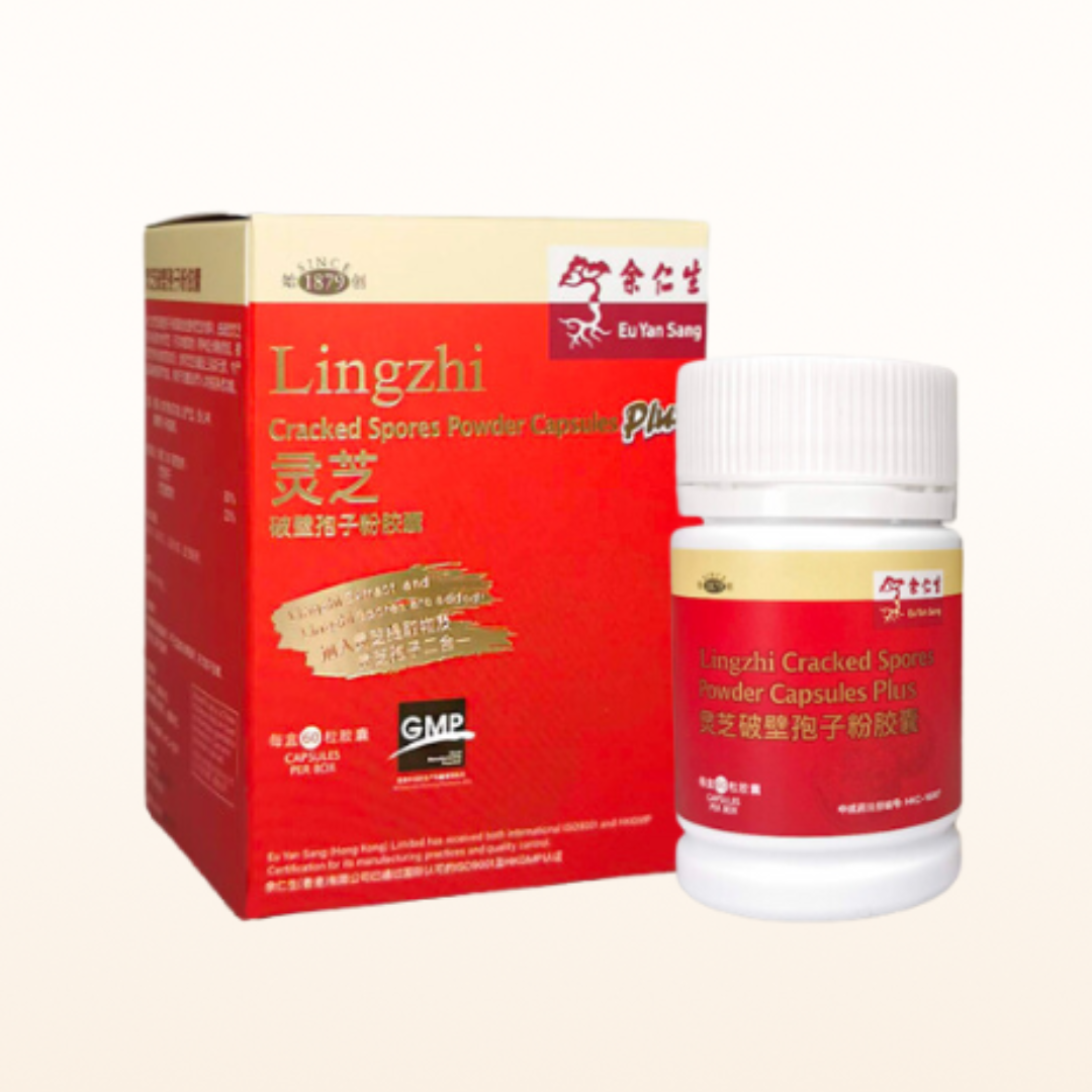 EYS Lingzhi Cracked Spores Plus 60pc