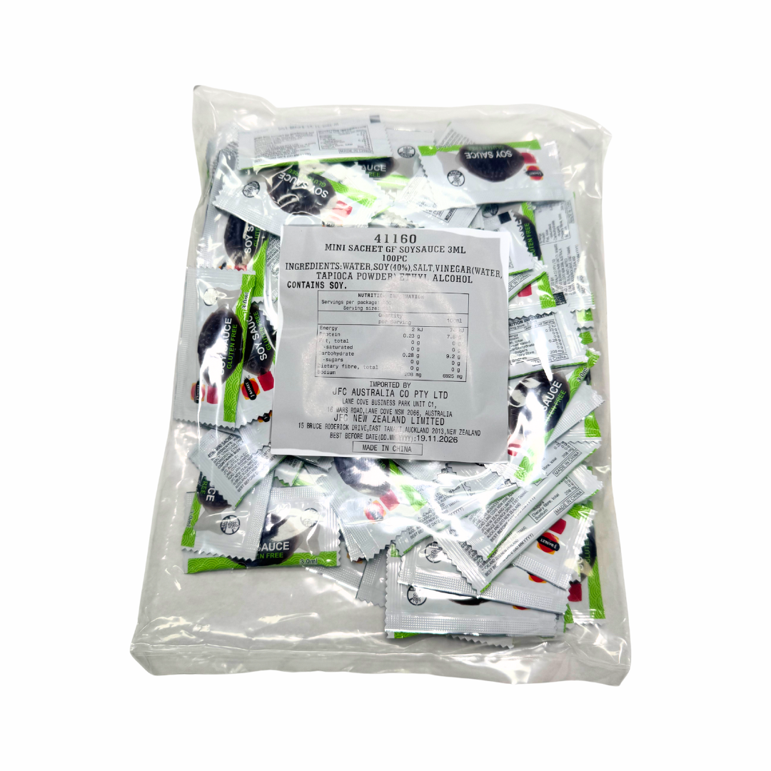 Takeaway GF Fresh Soy Sauce 3ml 100pc – JFC Online Melbourne