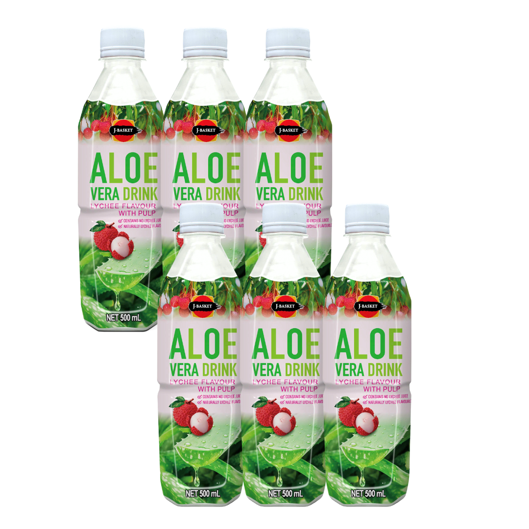 JB Aloe Vera Lychee 500ml x 6ea