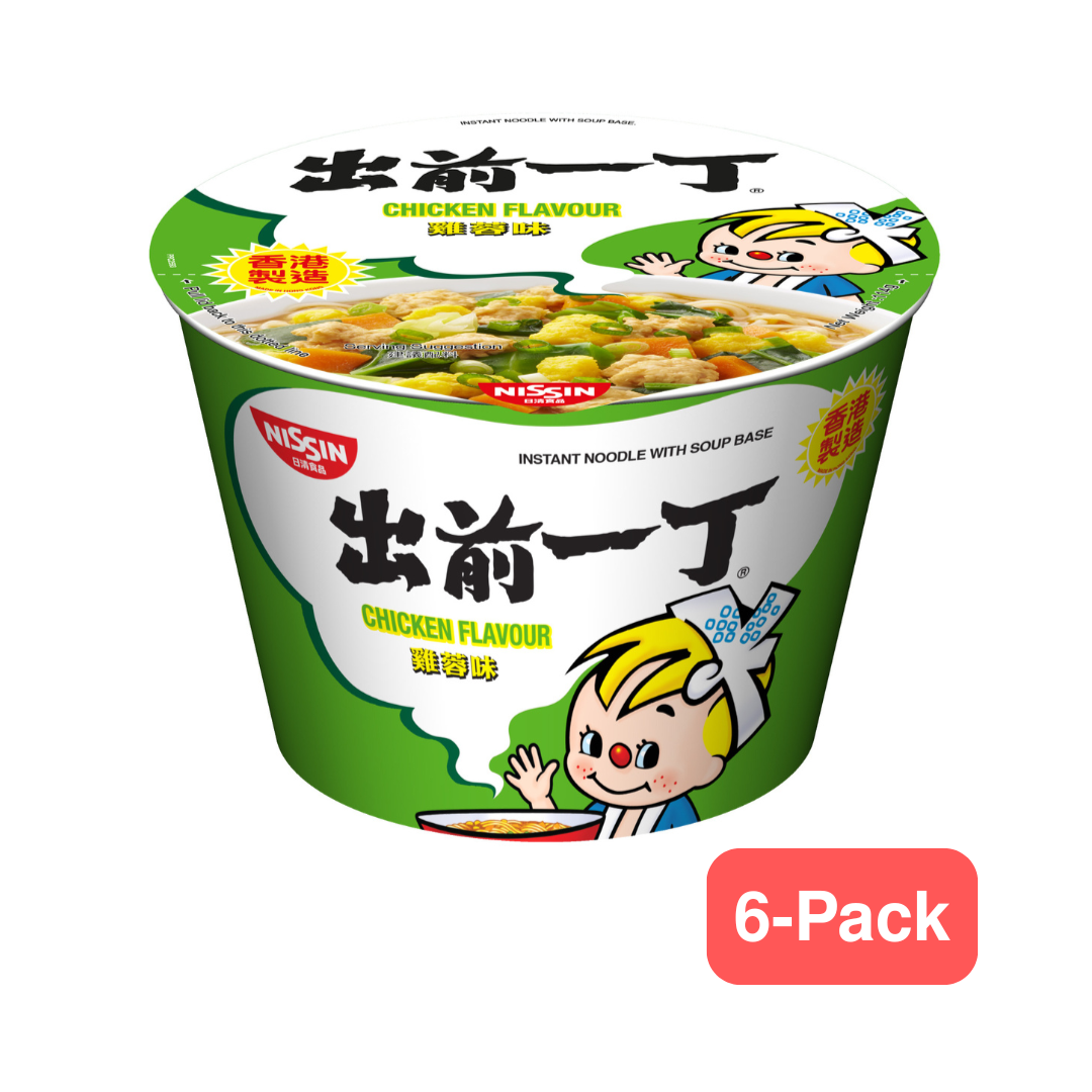 NISSIN Chicken Flavour Bowl 118g x 6pc