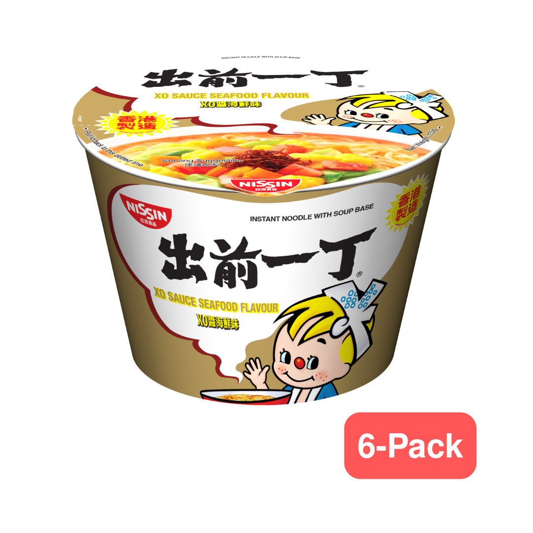 NISSIN Spicy XO Seafood Flavour Bowl 133g x 6pc