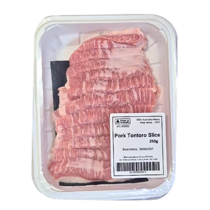 BOA Pork Tontoro Slice 250g