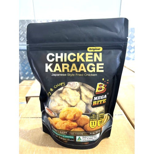 MEGA BITE Chicken Karaage 500g