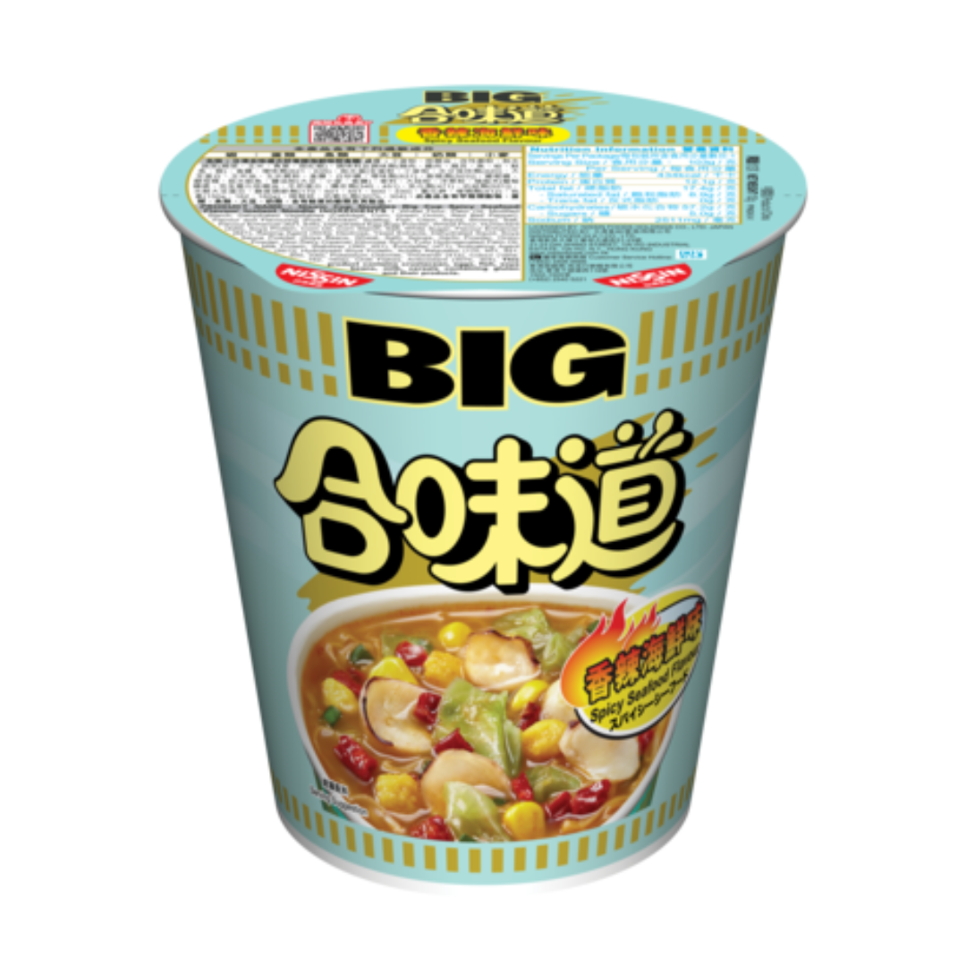 NISSIN BIG Cup Spicy Seafood Flavour 99g