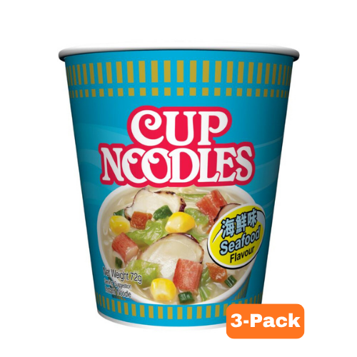 NISSIN Seafood  Flavour Cup 72g x 3pc