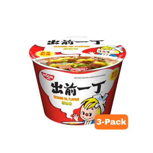 NISSIN Sesame Oil Flavour Bowl 110g x 3pc
