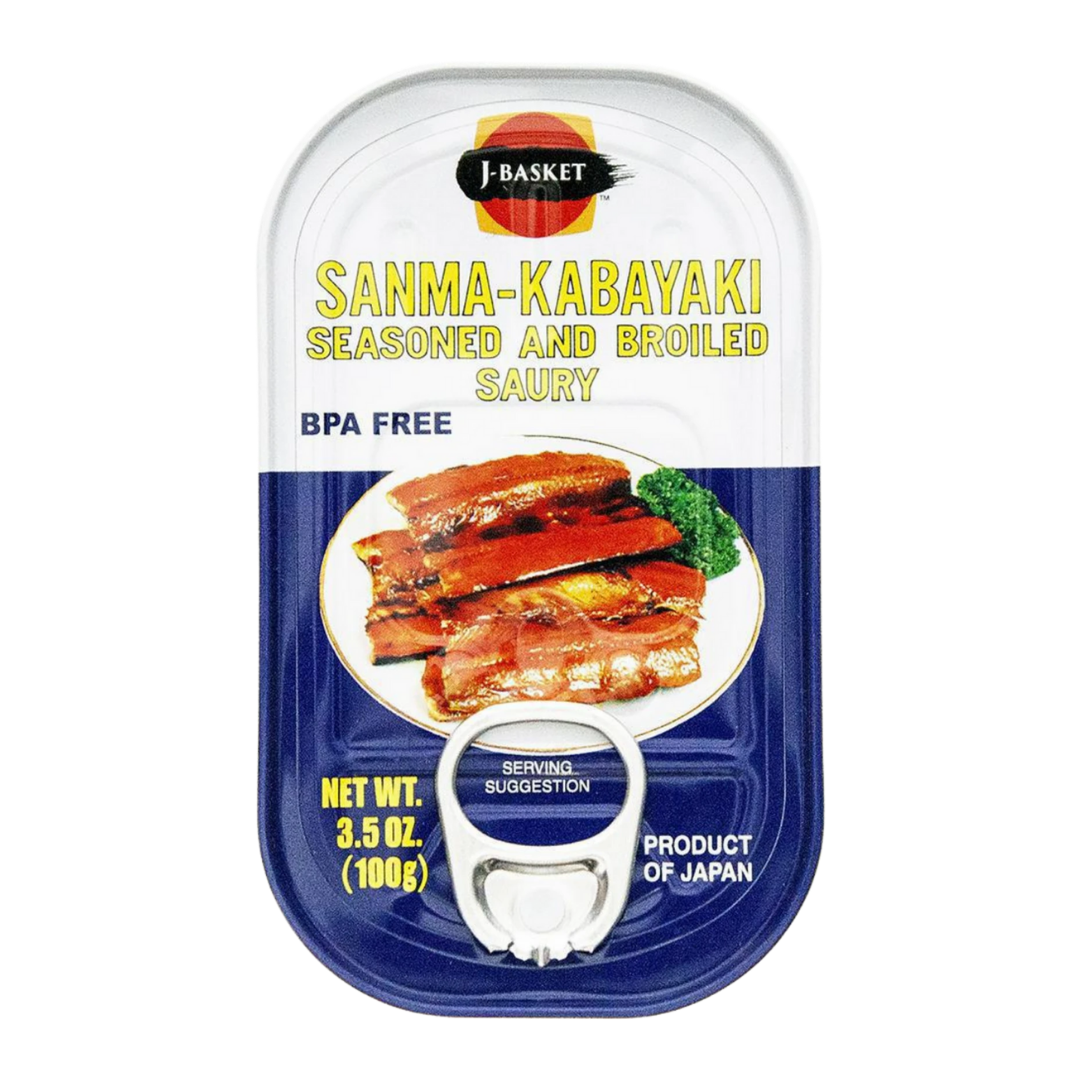 Sanma Kabayaki 100g Seasoned Sauries