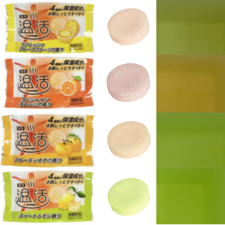 Nobopin Mikan no Megumi Bath Bomb 20p