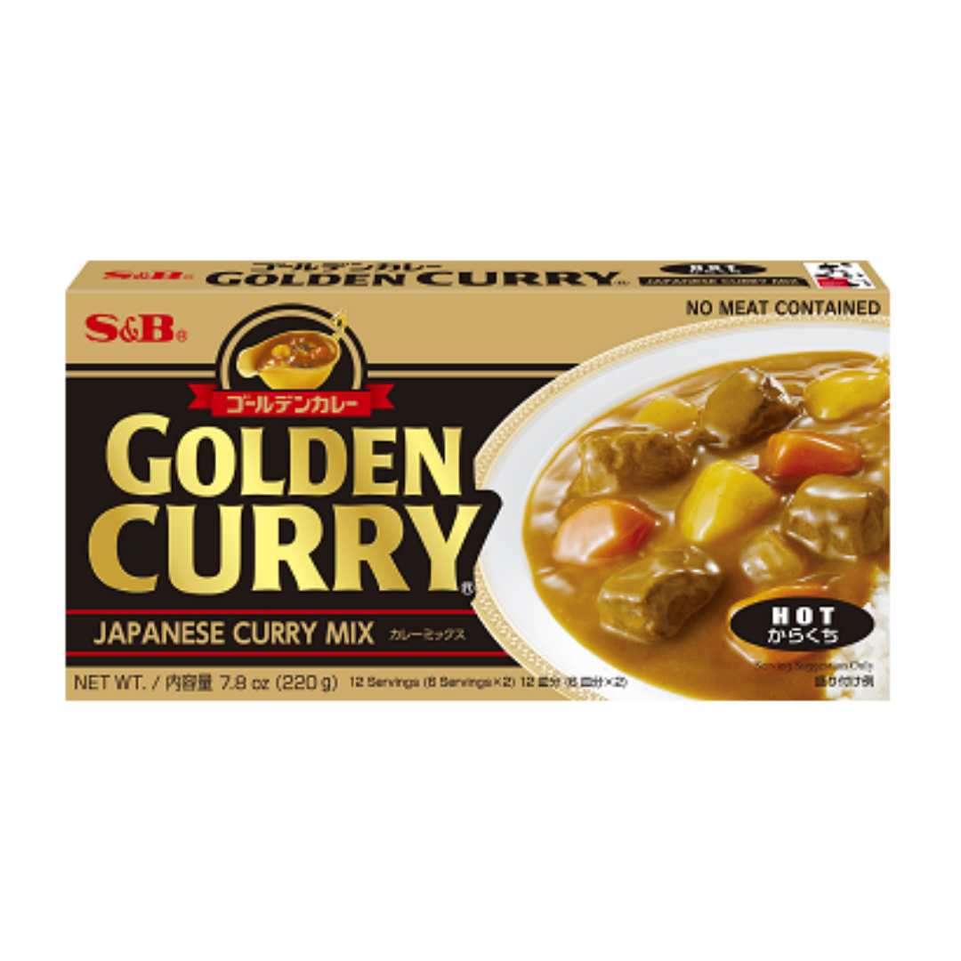 S B Golden Curry Medium Hot 1kg JFC Online Melbourne