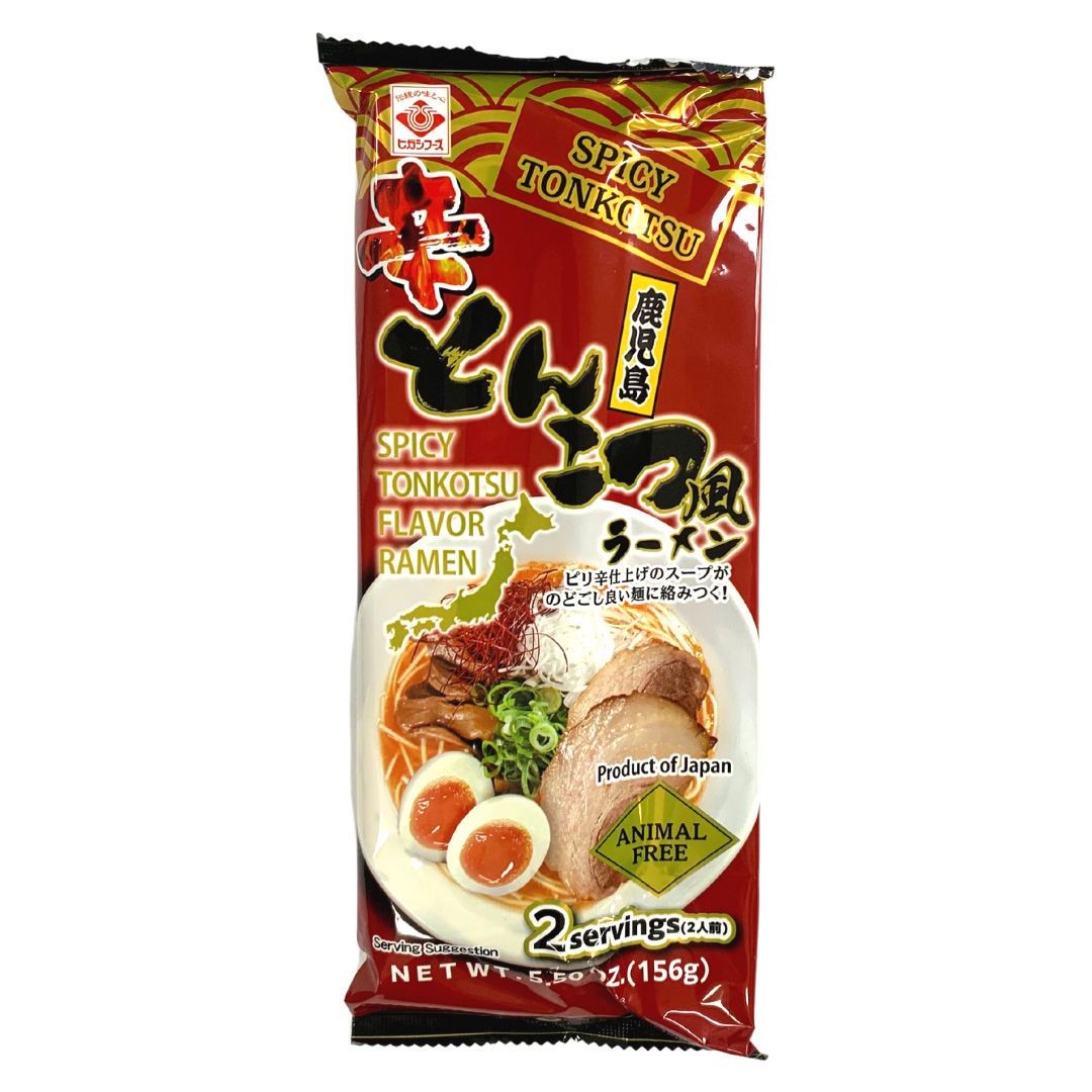 Kagoshima Tonkotsu-fu Ramen Spicy 2pc 156g Animal Free