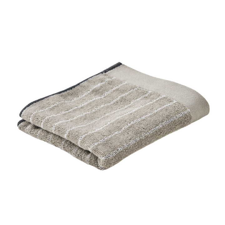 Imabari Washi Wash towel Beige Stripe