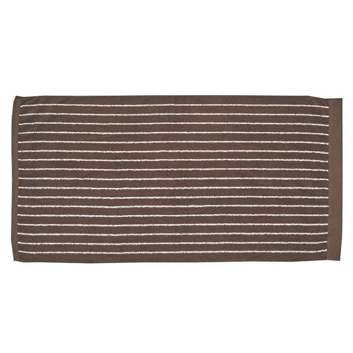 Imabari Washi Bath towel Brown Stripe