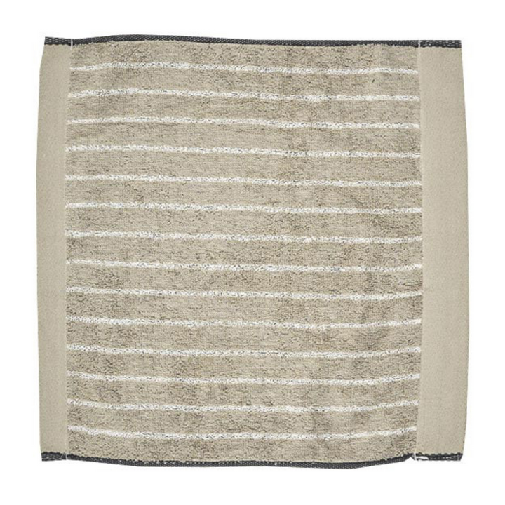 Imabari Washi Wash towel Beige Stripe