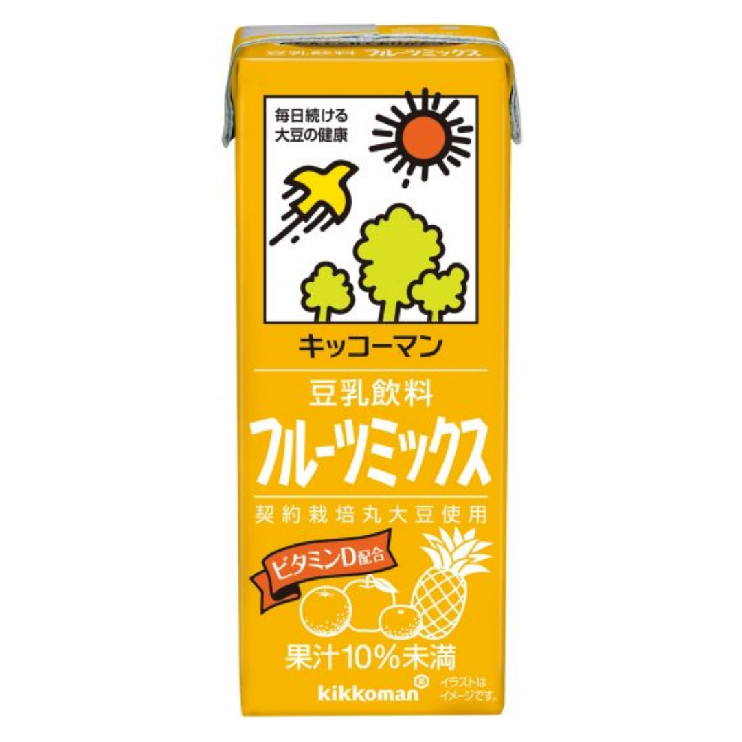 Soy Milk Fruits Mix 200ml