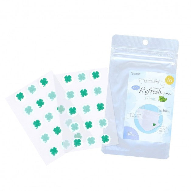 Face Mask Refresh Sticker 30pc Mint