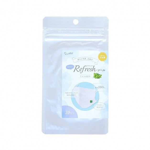 Face Mask Refresh Sticker 30pc Mint