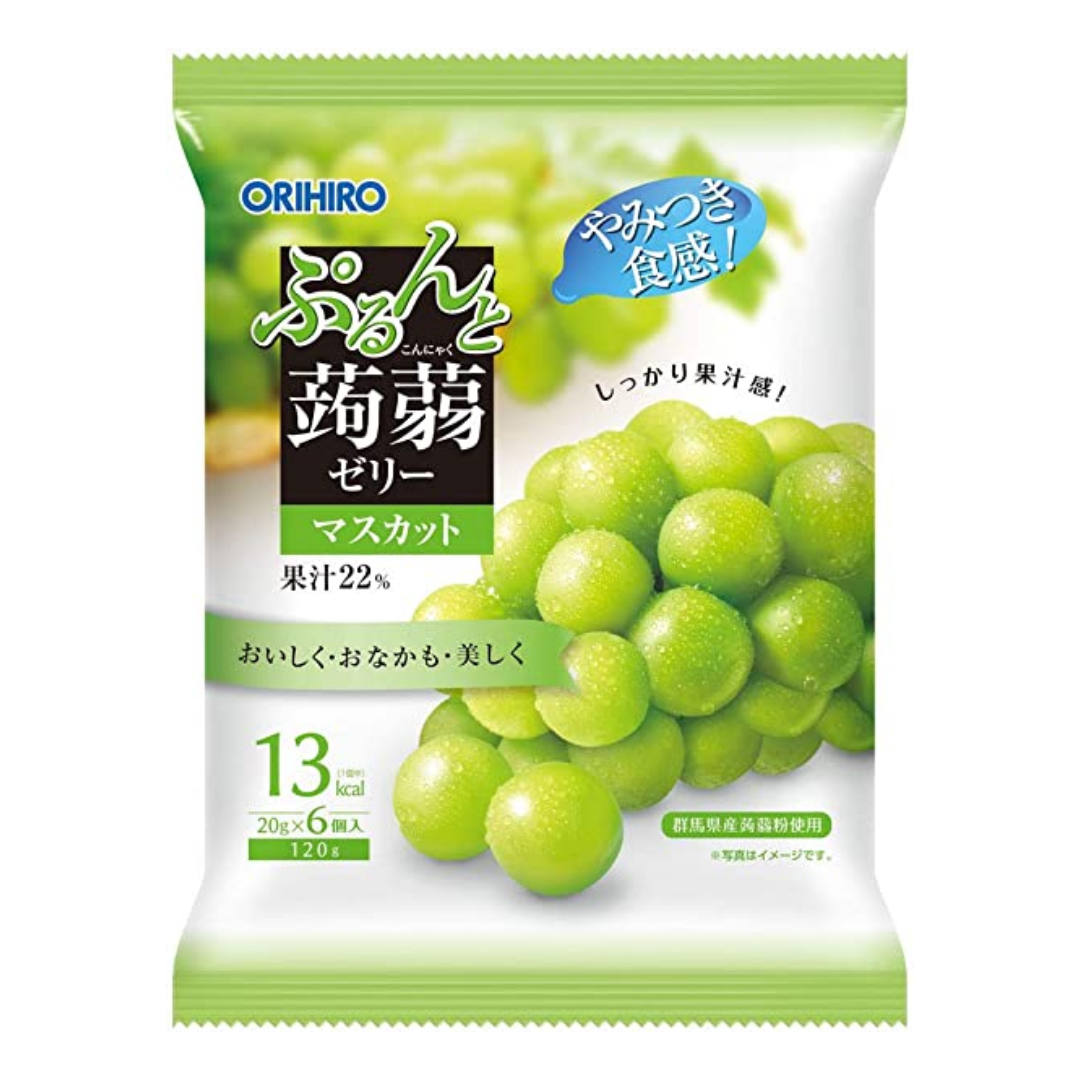 Purunto Konnyaku Jelly Muscat Pouch 120g