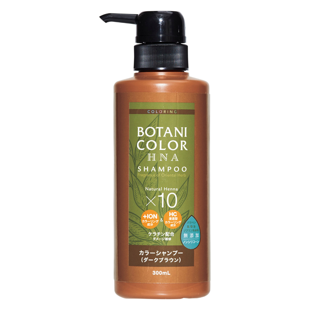 Botanic Shampoo Dark Brown 300ml