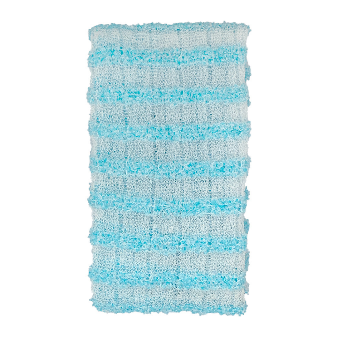 Awamamire Lather Body Washing Towel Hard Blue