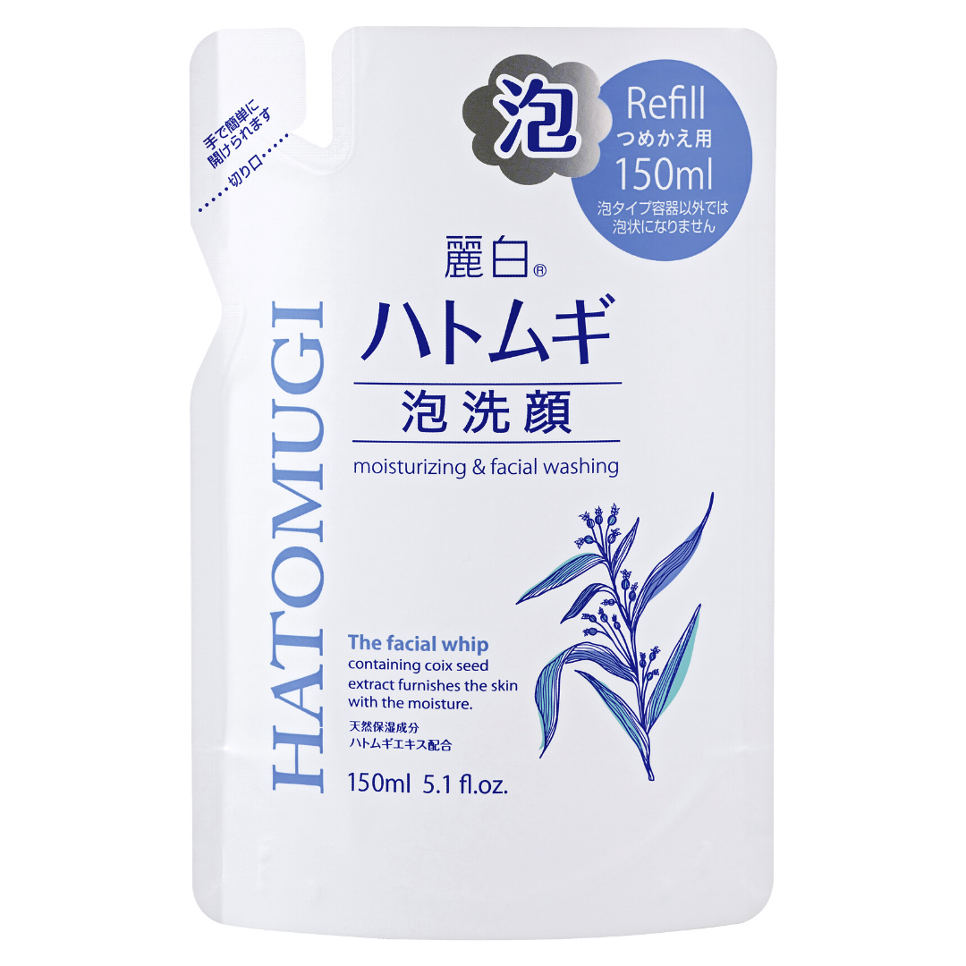 HATOMUGI Awa Sengan Whip Face Wash Refill 150ml