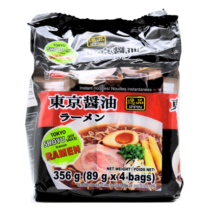 IPPIN Shoyu Ramen in Bag 89g x 4 bags