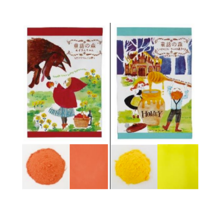 Dowa no Mori Book Bath Powder 6p