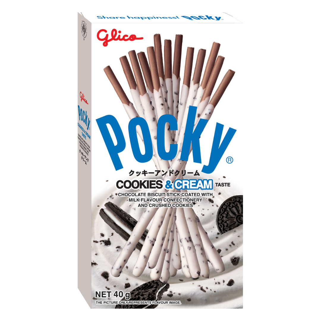 Pocky Cookies & Cream 40g