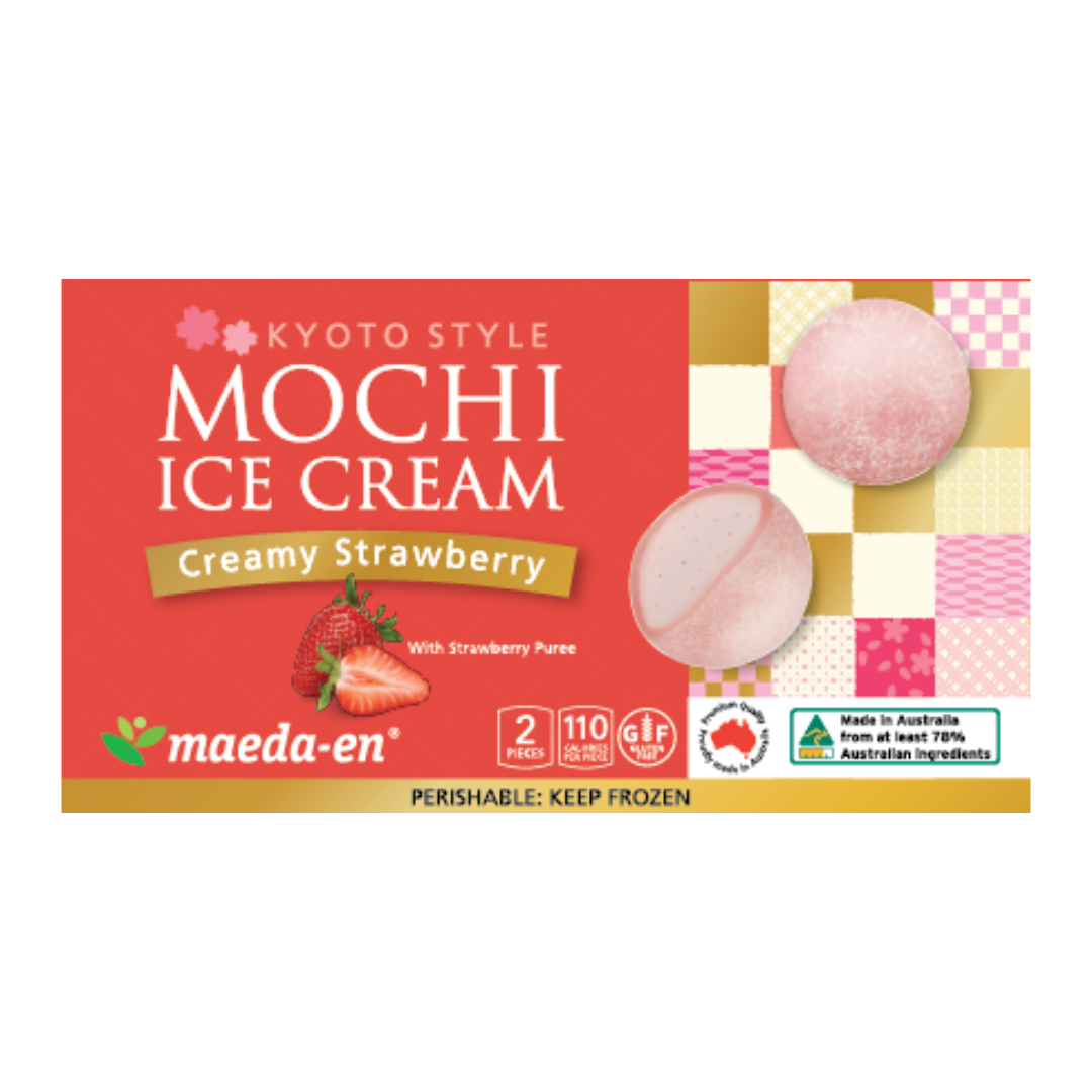 Mochi Ice Strawberry 2pc 92g