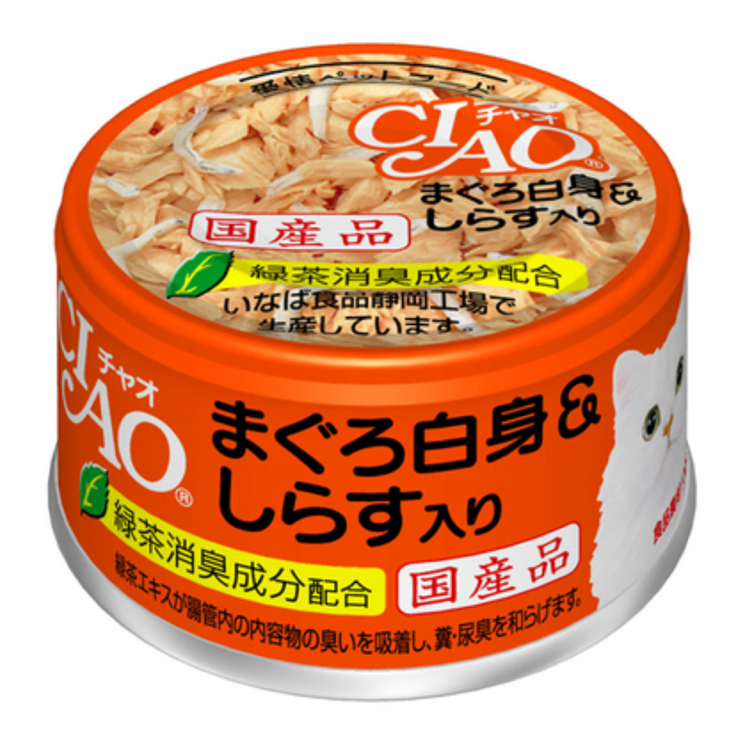 CIAO Tuna and Shirasu 85g (pet food)