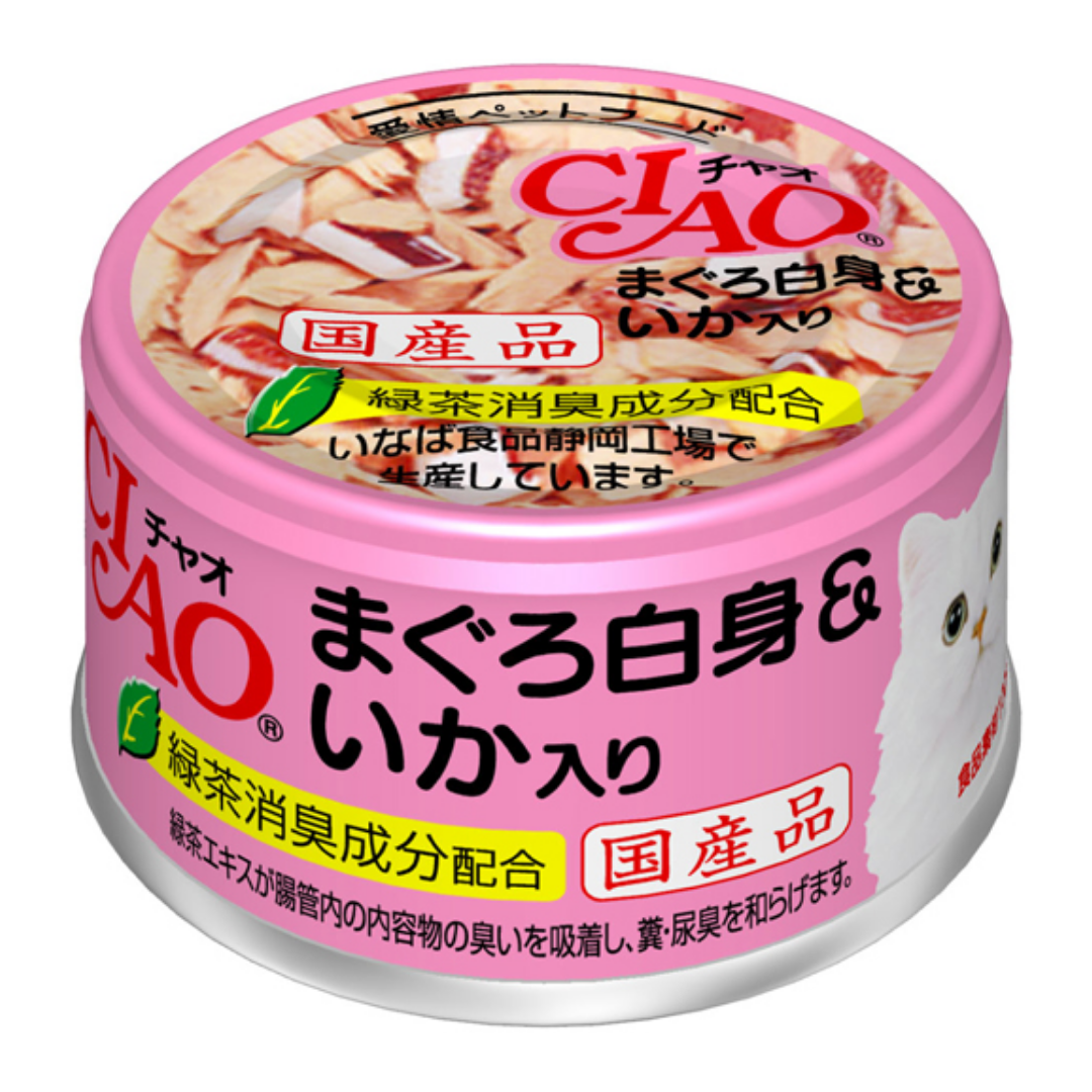 CIAO Tuna and Cuttlefish 85g (pet food)