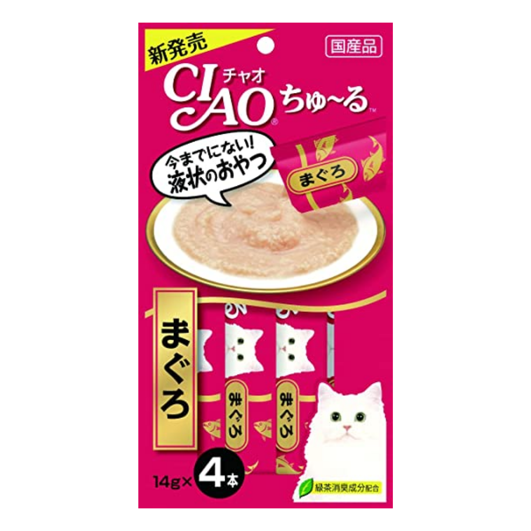 CIAO Chu-ru Tuna Maguro 56g (pet food)