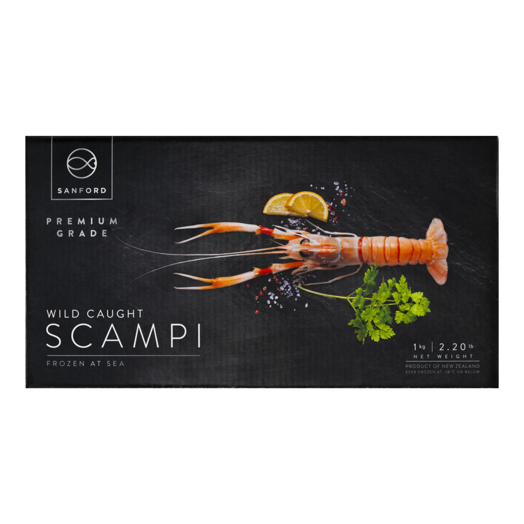 NZ Scampi Whole No.3 1kg