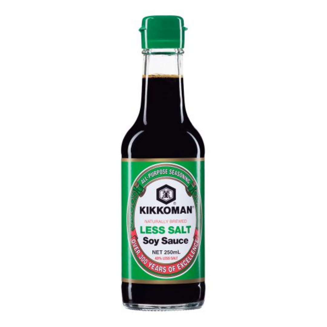 Naturally Brewed Less Salt Soy Sauce 250ml – JFC Online Melbourne