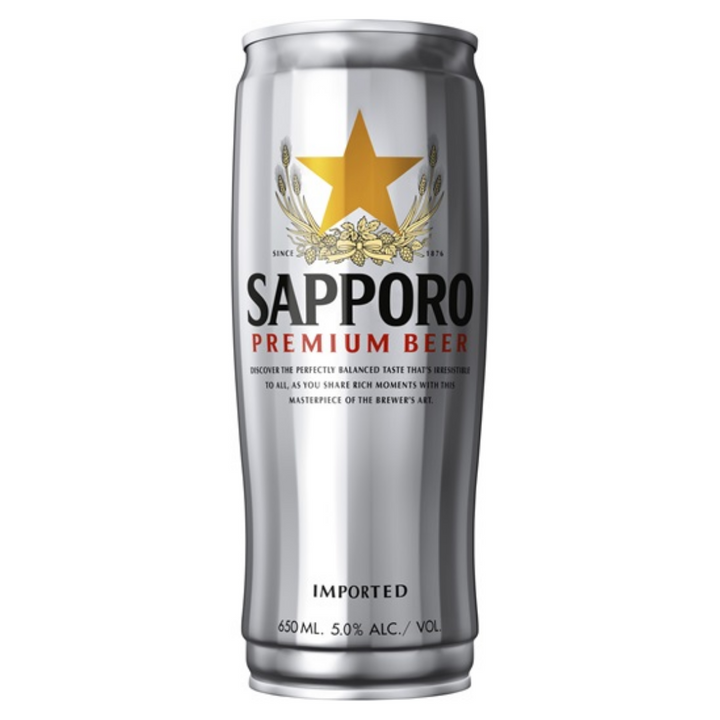 Sapporo Silver Can 650ml