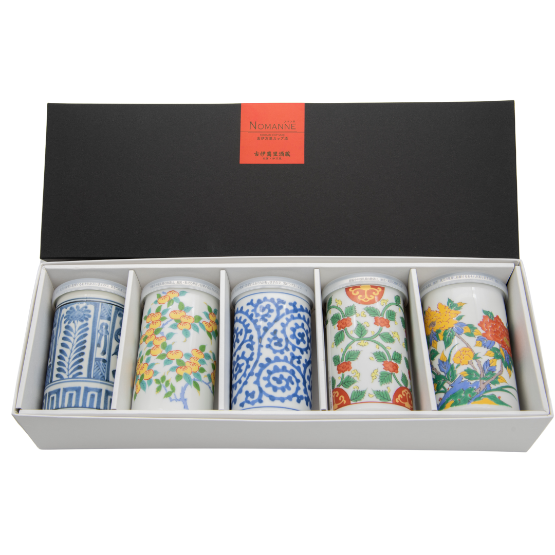 KOIMARI Nomanne Cup Sake 180ml 5pc